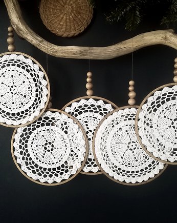 5 x Łapacz Biały, Wooden Love