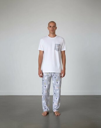 Piżama Unisex bawełniana w alpaki, HisOutfit