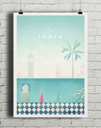 Indie - vintage plakat, minimalmill