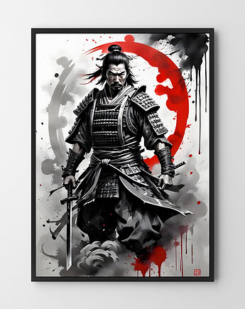 Plakat Smok i Samuraj Azja, HOG STUDIO