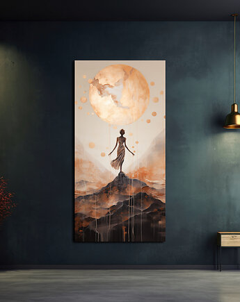 Tancerka Diuny - Plakat - Impresjonizm, Loft, Minimalizm, Black Sapphire Art