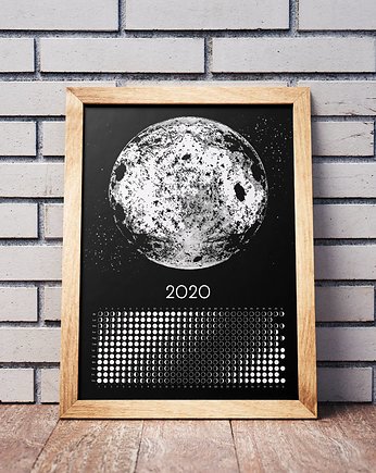 Kalendarz księżycowy 2020, landart