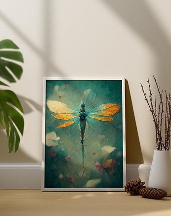 Plakat Ważka, Abstraktoria