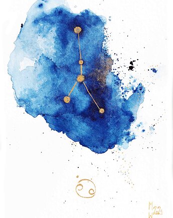 Plakat Gwiazdozbiór Rak Znak Zodiaku Raka Konstelacja Gwiazd, My Moment