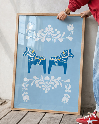 Plakat Konik z Dalarna, Project 8