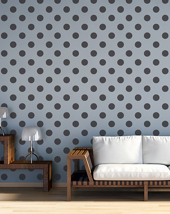Powtarzalny szablon malarski /POLKA DOT 5, Szablony Nakleo