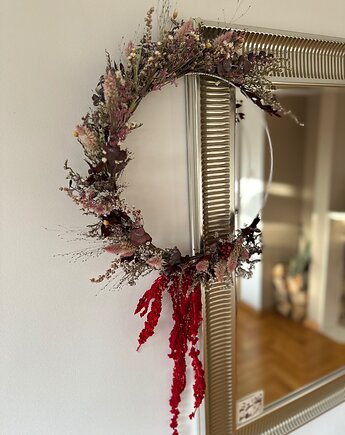 Wianek boho Sielski naturalny, Łąka