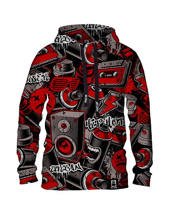 Damska Bluza z kapturem DR.CROW Graffiti Spray, DrCrow
