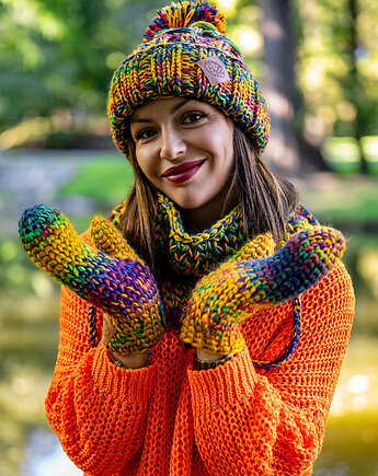 Czapka MERINO 100% Euforia Kolory, Brain Inside