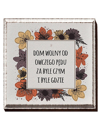 Tabliczka z napisem do domu, LV Home