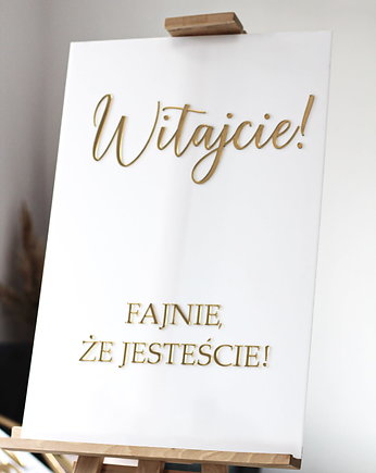 Tablica glamour minimalistyczna, Winietka dekoruje