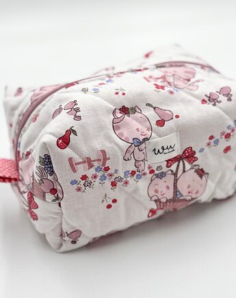 Kosmetyczka kostka Słodziaki, wu handmade