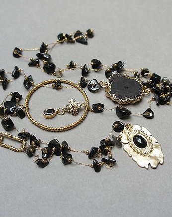 Sautoir /Onyks/ 15.09.25 - długi naszyjnik, KiKa pracownia