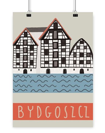 Plakat Bydgoszcz Spichrze, OSOBY - Prezent dla męża