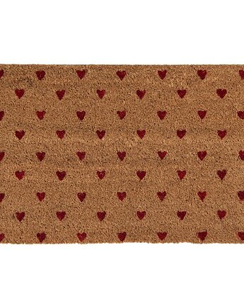 Wycieraczka wejściowa kokos Red Hearts 60x40 cm, MIA home