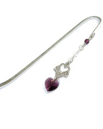 Zakladka - Femme (Amethyst) -kryształ Swarovski, Hundred Bookmarks