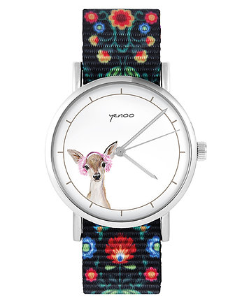 Zegarek - Sarenka - folk czarny, nato, yenoo