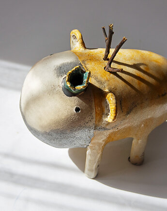 Rzeźba ceramiczna Pan Klusek, Ewa Duszka