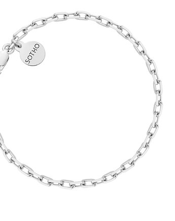 Srebrna masywna bransoletka, SOTHO