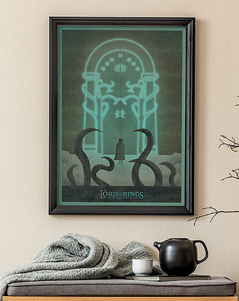 Plakat The Lord of the Rings / Władca Pierścieni Drużyna Pierścienia, minimalmill