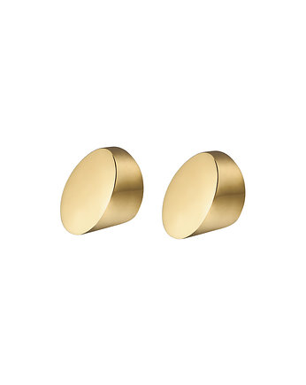 Kolczyki  LUNA/złocone/SHINE, Daria Siwiak Jewellery