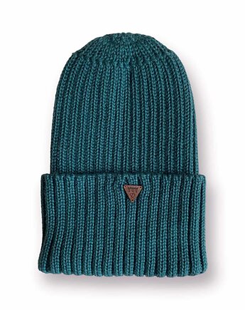 CZAPKA smart merino -  zielony emerald, YellowYarnyYak