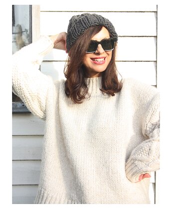 Szara czapka z wełną, Mademoiselle Patrini