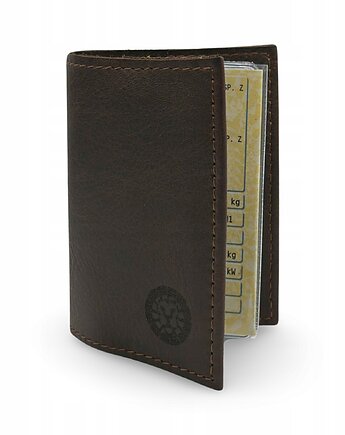 Etui na Dowód Rejestracyjny - Skóra Naturalna, Parker Quality