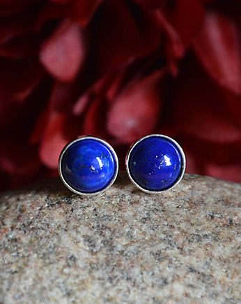 Lapis Lazuli Kolczyki sztyfty, Galeria Niepodzielone