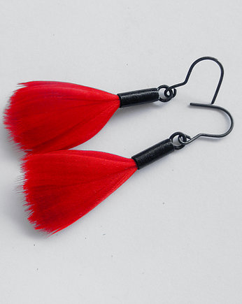 PIÓRKO kolczyki, Katarzyna Kaminska ART