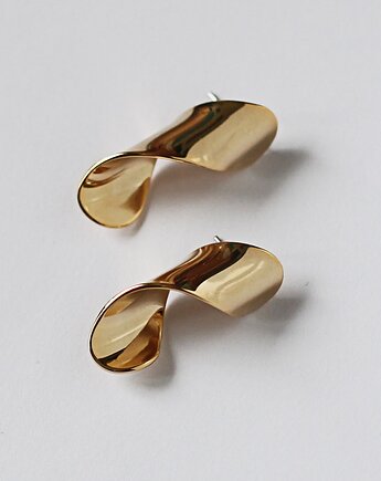 Kolczyki pozłacane Shiny Serpentine, Mitsu