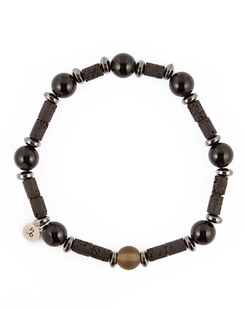 Męska bransoletka zodiakalna - Koziorożec - Ochrona i przemiana IV, Kulka Bransoletki