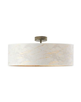Designerska lampa sufitowa z abażurem WENECJA MARMUR  fi - 60 cm, LYSNE