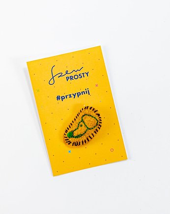 Przypinka #40, Szew Prosty