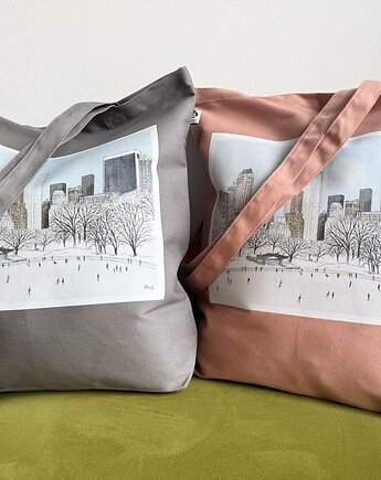 Torba Everyday New York - szarość, Travelling Art