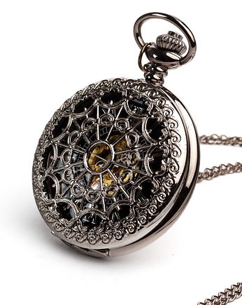 Wisior Księżycowa Energia - zegarek z duszą - zegarek mechaniczny, DROBINY CZASU