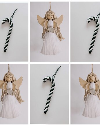 6 dekoracji na choinkę  / Dostępne od ręki, manufaktura_wadoshka