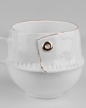Porcelanowy Kubek w Ubranku, 640 ml, Pangzi Ceramics