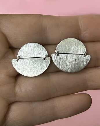 Kolczyki MODERN, srebro 925, Friedman Jewelry