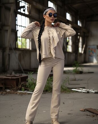 Komplet bawełniany- falbana, BVO By Version One