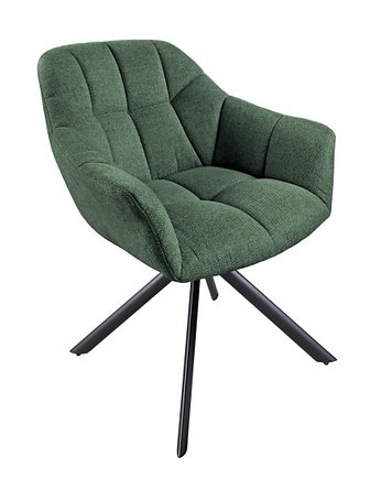 Krzesło obrotowe Papilon retro ciemnozielone 83cm, Home Design