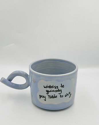 Kubek STAR blue, ACOSTA STUDIO