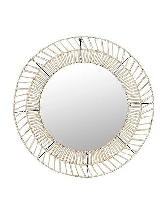 Lustro Okrągłe Rattanowe Yves 68 cm, MIA home