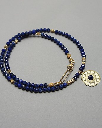 Lapis lazuli  vol. 11 /choker/ - Szlachetna kolekcja, KiKa pracownia
