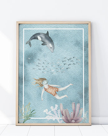 Plakat Głębia Oceanu P411, Yoko Design