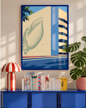 Plakat Whale in the City, Tableau Edition