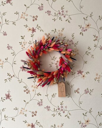 Wianek z suszonymi kwiatami, Suszony & Co.