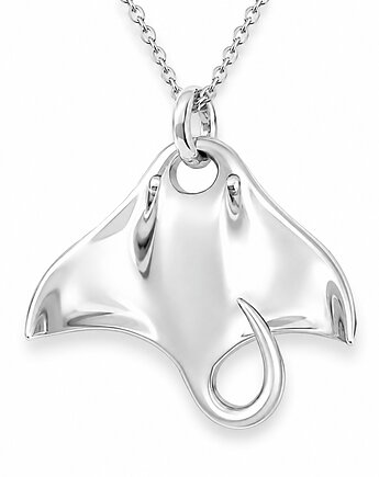 PŁASZCZKA - naszyjnik srebro, srebro złocone, różowe złoto, ISSI Jewelry