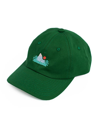 Czapka z daszkiem bawełniana góry zielona, OSOBY - Prezent dla mamy