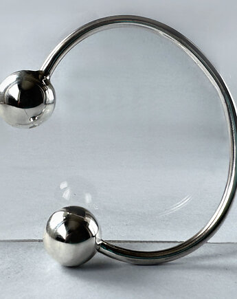 Bransoletka bangle z kulkami 16 mm, SHAMBALA